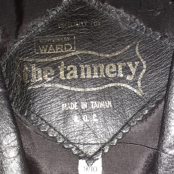 Tannery Black Leather Blazer - Picture 4 of 6